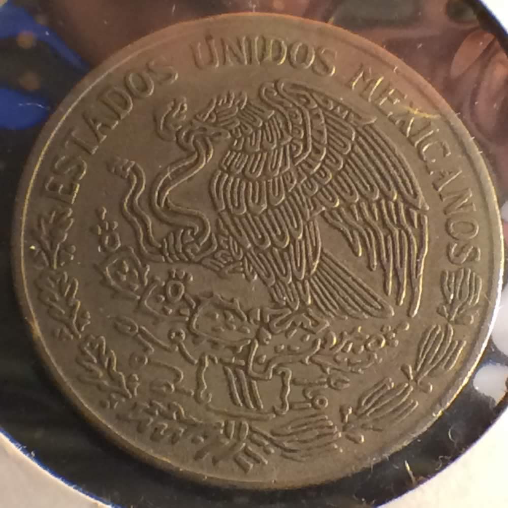 Mexico 1975 M Un Peso ( PESO ) - Reverse