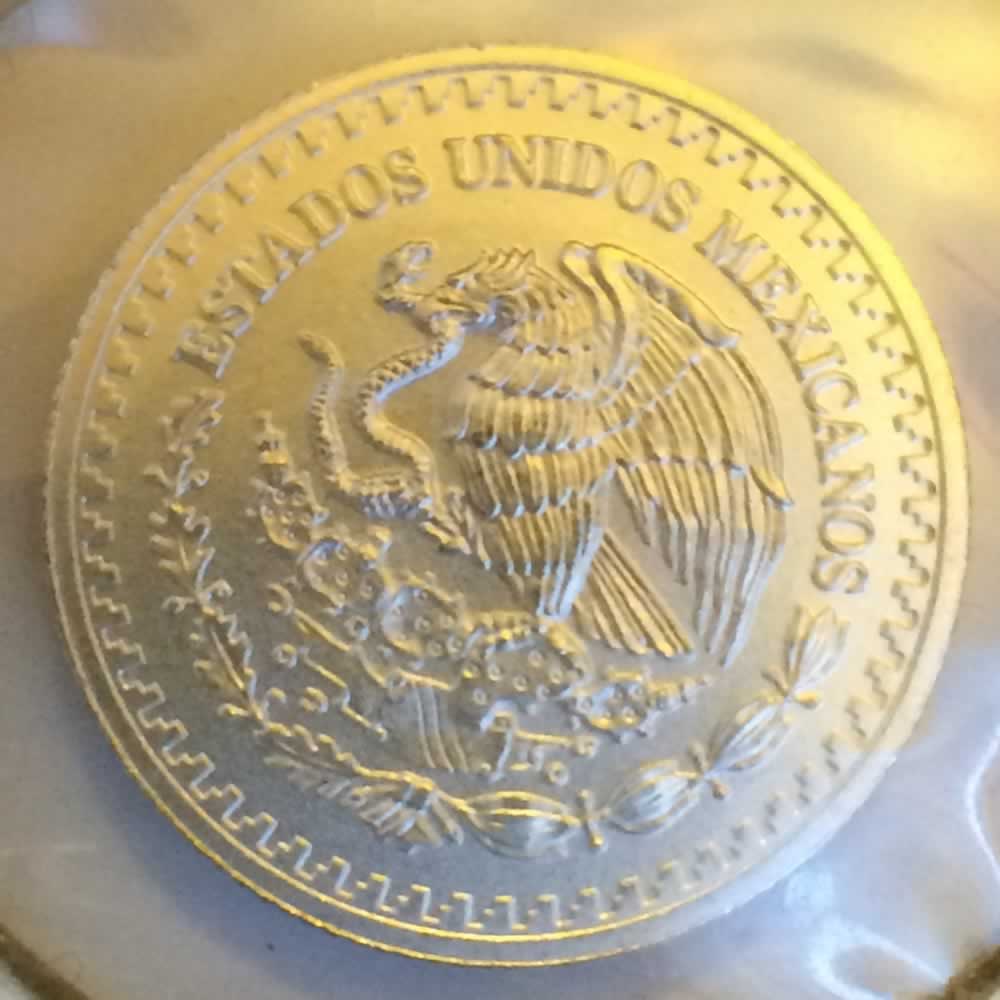 Mexico 2014 Mo 20th Onza Libertad ( 1/20ozt ) - Obverse