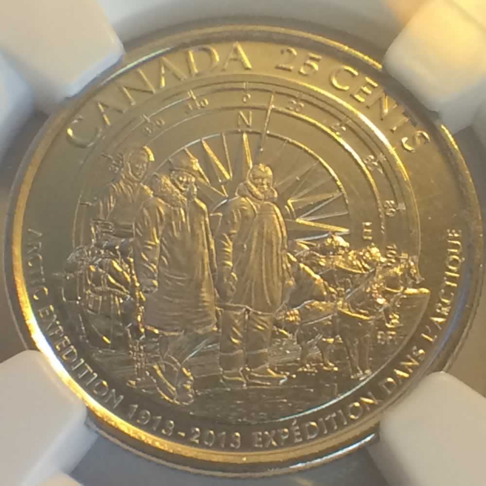 Canada 2013  Explorers - FROSTED ( C25C ) - Reverse